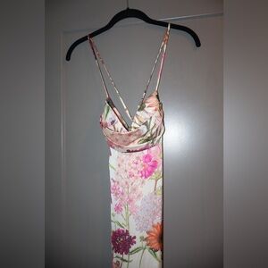 Katie May Tara Gown in Pink Daisy Sz. XS